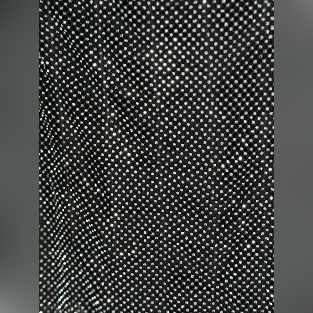 New JCrew Collection side-slit rhinestone skirt - Picture 4 of 10